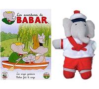 Les Aventures de Babar : Les Anges gardiens / Babar fait le singe (inclus 1 peluche)
