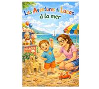 Les Aventures de Lucas - Tome 4 : Une journée à la mer: Une aventure tendre et colorée pour les enfants de 3 à 7 ans