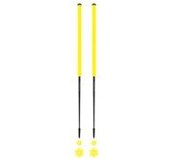 Les batons d'Alain - Backcountry ski poles - Citron - Size 115 cm - Yellow Yellow 115 cm