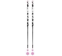 Les batons d'Alain - Backcountry ski poles - Oh La Vache - Size 125 cm - White White 125 cm