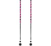 Les batons d'Alain - Ski touring poles - Camo Rose - Size 105 cm - Pink Pink 105 cm