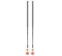 Les batons d'Alain - Ski touring poles - Eléphant - Size 135 cm - Grey Grey 135 cm