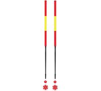 Les batons d'Alain - Ski touring poles - Espagne - Size 135 cm - Red Red 135 cm