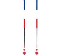 Les batons d'Alain - Ski touring poles - France in Aluminium - Size 115 cm - Blue Blue 115 cm