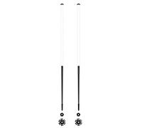 Les batons d'Alain - Ski touring poles - Neige - Size 125 cm - White White