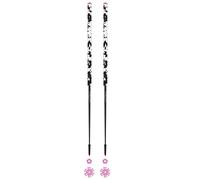 Les batons d'Alain - Ski touring poles - Oh La Vache - Size 115 cm - White White 115 cm