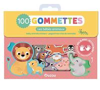 LES BEBES ANIMAUX: 100 gommettes