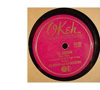 Les Brown & His Orchestra Very Nice Original 10 Inch 78 rpm - 'Tis Autum / That Solid Old Man - Okey Records 6430 - 1941