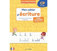 Les cahiers Bordas - Mon cahier d'écriture pour gaucher CP