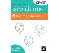 Les cahiers d'écriture CP-CE1 - Éd. 2025 - Cahier n° 3 Les majuscules: Tome 3, Les majuscules