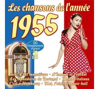 LES CHANSONS DE L`ANNEE 1955 2 CD NEW