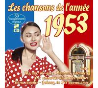 LES CHANSONS DE L'ANNEE 1953 2 CD NEW