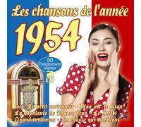 LES CHANSONS DE L'ANNEE 1954 2 CD NEW