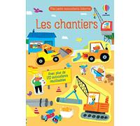 Les chantiers - Mes petits autocollants Usborne
