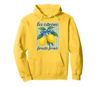 Les citrons French Lemons Aesthetic Coquette Summer Vintage Pullover Hoodie