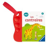 Les contraires - flip & pop: Mon premier livre de dentition