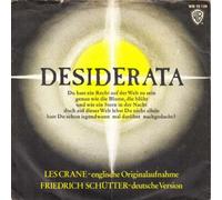 Les Crane / Friedrich Schütter - Les Crane / Friedrich Schütter , - Desiderata - Warner Bros. Records - WB 16 139