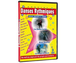 Les danses special rythmes - 3 DVD - les danses latines - la danse orientale - les danses de salon s