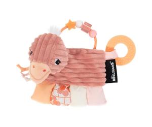 Les Deglingos Activity Rattle - Pomelos the Ostrich in Pale Pink Les Deglingos Pale Pink