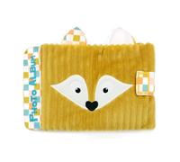 Les Déglingos Baby Photo Album, Cyranos the Fox, 10 Pockets 10 x 15 cm, Mustard Yellow
