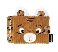 Les Déglingos - Baby Photo Album Speculos the Tiger - 10 Pockets 10 x 15 cm - Ideal for Nursery - Recycled Padding - Ochre