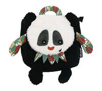 Les Deglingos - Backpack - Rototos Le Panda - Ultra Soft - Plush - Fun - Educational Toy - Suitable from Birth