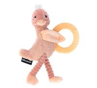 Les Deglingos Chewing Toy - Pomelos the Ostrich in Peach Les Deglingos Peach