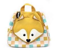 Les DEGLINGOS Cyranos Le Volpe Toiletry Bag for Babies and Children with Smart Case Mustard 23 cm