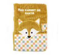 LES DÉGLINGOS Cyranos The Fox Mustard Yellow 25 x 18 cm Velcro Ultra Soft Health Book Cover