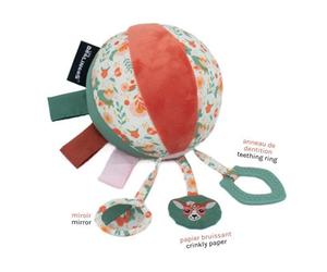 Les Dèglingos Les Degingos Activity Ball Melimelos The Deer W/ Teether Babies Kids Sensory Toy