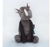 Les Dèglingos Les Degingos Grosbisou The Rhino Grey Plush Figure Childrens Soft Cuddly Toy
