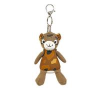 Les Deglingos Key Ring - Brown