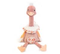 Les Deglingos Original Plush - Pomelos the Ostrich Theme in Peach Les Deglingos Peach