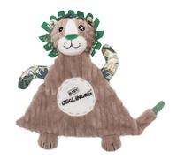 Les Deglingos Plush Baby Comforter Jelekros the Lion