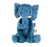 Les Deglingos Ptipotos Dimoitou the Elephant Plush Blue