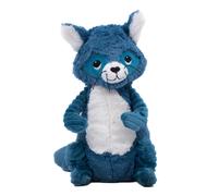 Les Deglingos Ptipotos Netoitou the Raccoon Plush Blue
