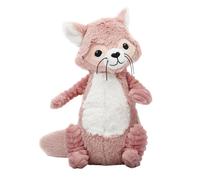 Les Deglingos Ptipotos Netoitou the Raccoon Plush Pink