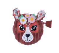 Les Deglingos Purse - Melimelos the Deer in Maroon Les Deglingos Maroon