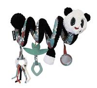 Les Deglingos Rototos le Panda Activity Spiral Ref 36228 - Children's Toy - Playful Early Learning Toy for Babies - Sound and Touch Activities - 1 Set - White and Black - Approx. 40 cm Extended