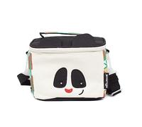LES DÉGLINGOS Rototos le Panda Baby Cooler Bag for Kids Shoulder Strap Picnic Snacks Insulated PEVA Black