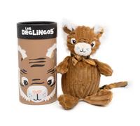 Small Plush - Speculos the Tiger with Box Les Deglingos Tan One Size