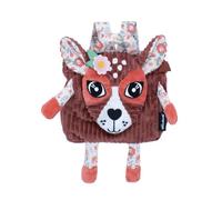 Les Delingos Corduroy Backpack Plush Melimelos the Deer