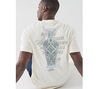 Ben Faience organic cotton T-shirt Cream S