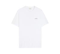 Les Deux Ben Globe Logo-print Cotton T-shirt - White - Xxl
