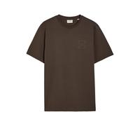 Les Deux Ben Goods Logo-print Cotton T-shirt - Dark Brown - L