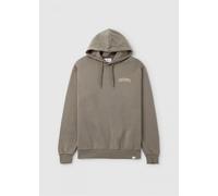 LES DEUX Mens Blake Hoodie In Desert Taupe Lemon Sorbet Mens Clothing Size: M, Colour: Beige Fabric