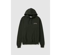 LES DEUX Mens Blake Hoodie In Rosin/Dark Sand Mens Clothing Size: M, Colour: Green Fabric