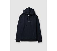 LES DEUX Mens Lens Hoodie In Dark Navy Mens Clothing Size: M, Colour: Navy Fabric