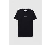 LES DEUX Mens Lens T-Shirt In Black White Mens Clothing Size: S, Colour: Black Fabric