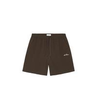 Les Deux Stan Seersucker drawstring swim shorts - Brown S-M-L-XL-XXL